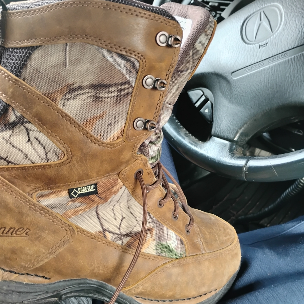 Danner Brown and Camouflage Men's Boots